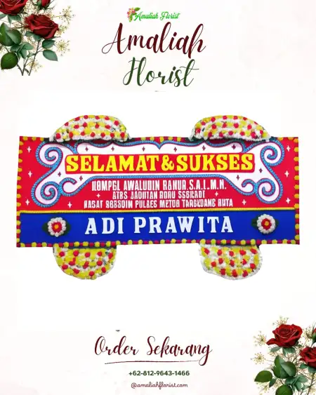 Papan Bunga Ucapan Selamat jatihandap
